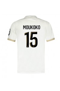 OGC Nice Youssoufa Moukoko #15 Voetbaltruitje Uit tenue 2024-25 Korte Mouw